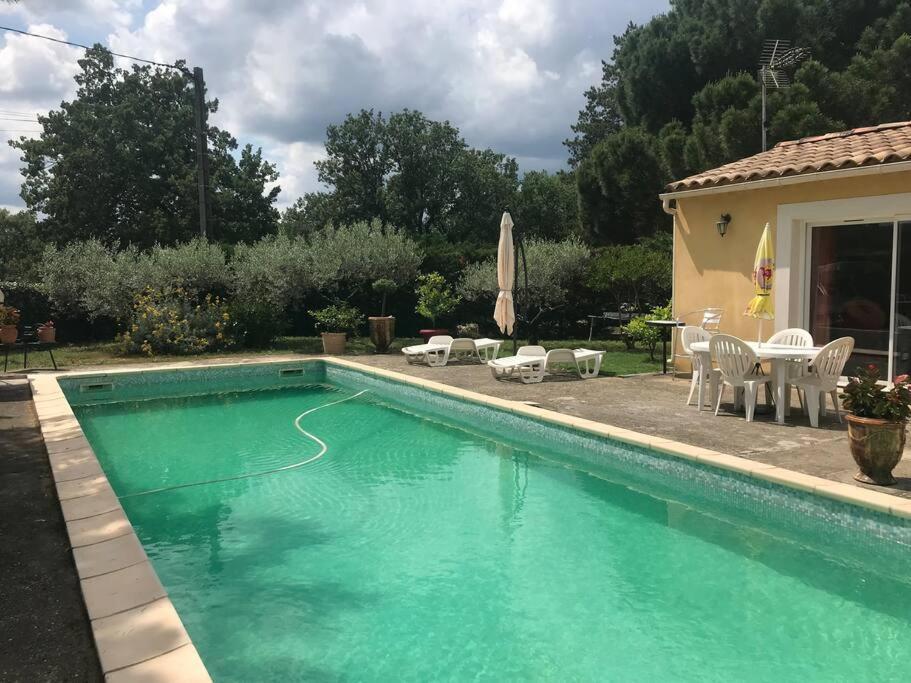 Gite Avec Piscine Au Coeur De La Vallee De La Ceze Saint-Laurent-de-Carnols Zewnętrze zdjęcie